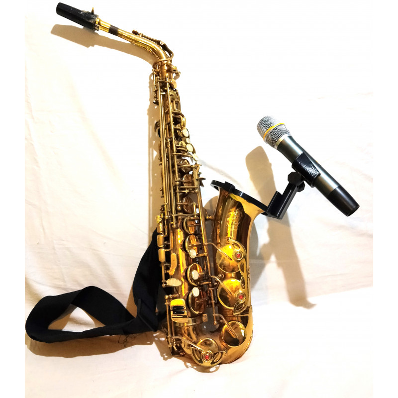 Dynamic Microphone Holder for Alto Saxophone