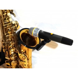 Dynamic Microphone Holder for Alto Saxophone