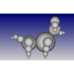 Пудель из шаров